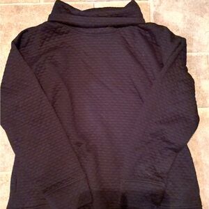 Black Textured Sweater